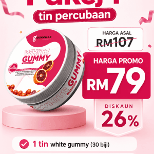 Gummy White : Pakej 1