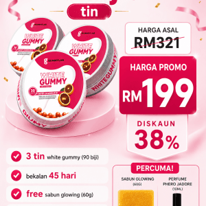 Gummy White : Pakej 3